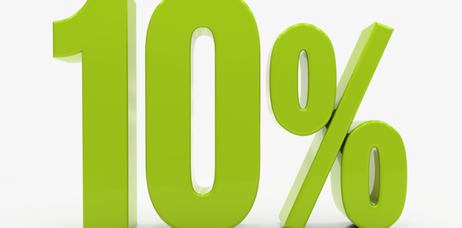 10% Na pierwszy rok